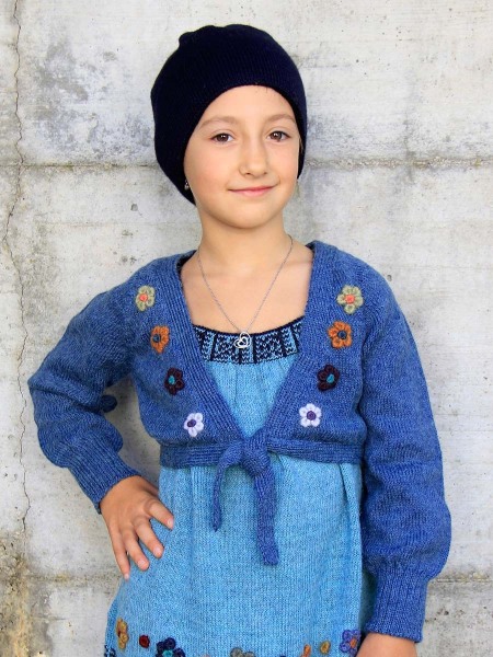 Kinder-Naturmode-Alpaka-Pullover