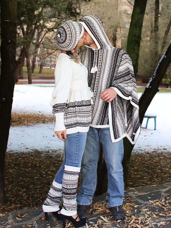 Mexico Alpaka Poncho