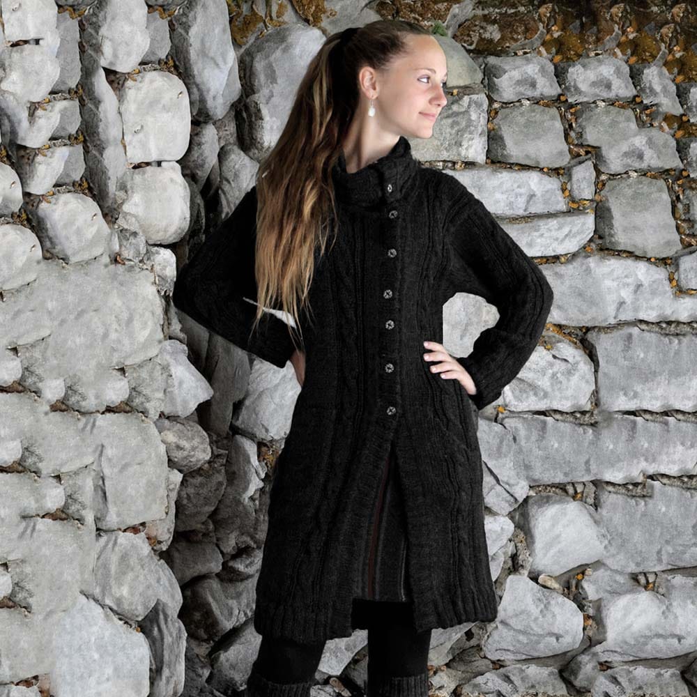 Gina Damenstrickmantel Gina Damenstrickmantel