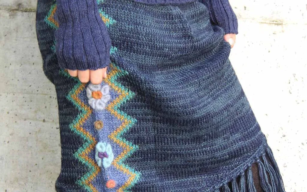 Strickrock Damen aus Alpakawolle Strickrock Damen aus Alpakawolle